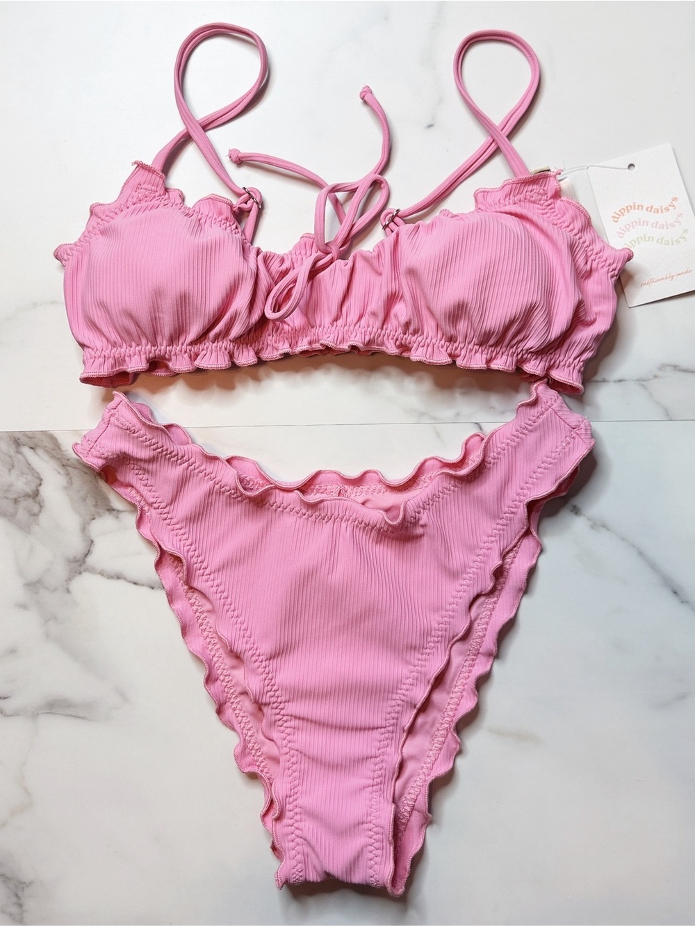 NWT Dippin Daisy’s Bikini Set